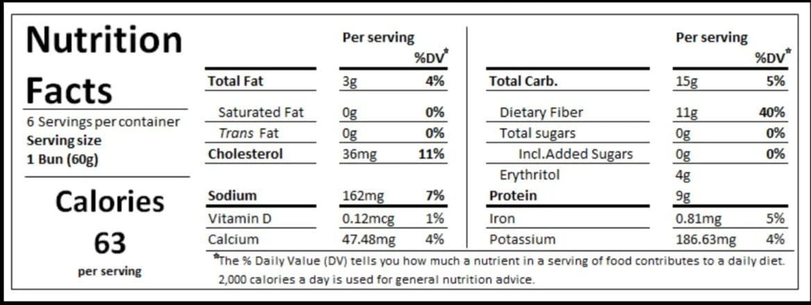 Zero Sugar and Zero Starch SmartBuns - Image 6